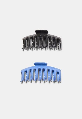 Set of 2 Soft Touch Maxi Hair Clips