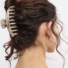 Set of 2 Soft Touch Maxi Hair Clips
