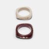 Set of 2 Star and Brilliant Bracelets