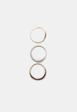 Set of 3 Enamelled Rigid Bangles
