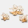 Set of 3 Flower Clips