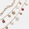 Set of 3 Multi-Charm Necklaces