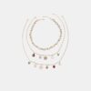 Set of 3 Multi-Charm Necklaces