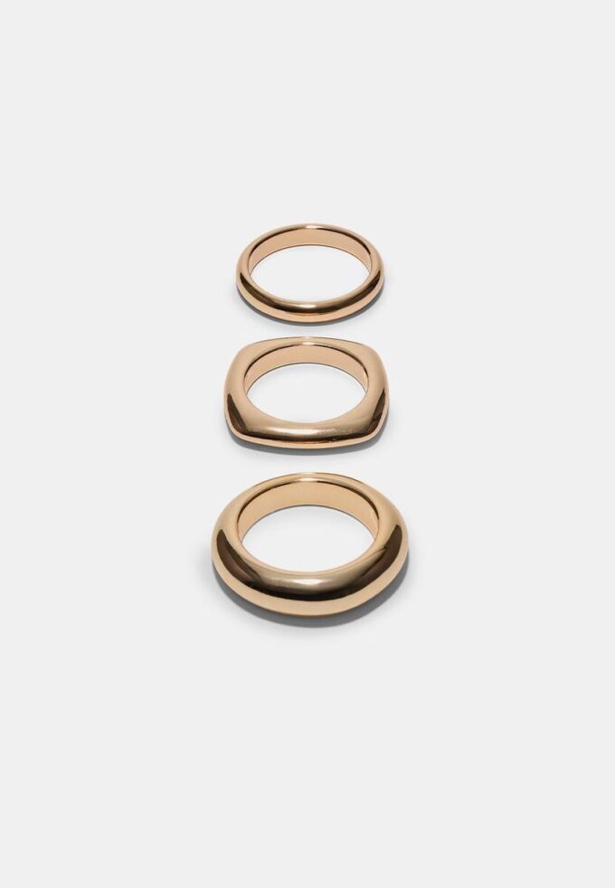 Set of 3 Rigid Bracelets