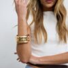Set of 3 Rigid Bracelets