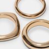Set of 3 Rigid Bracelets