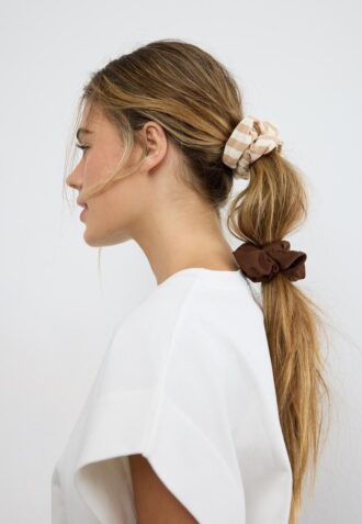 Set of 3 Striped Scrunchies