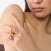 Set of 4 Star Rings