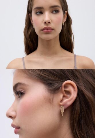 Set of 9 Butterfly and Faux Pearl Earrings