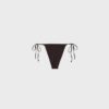 Shimmery Brazilian Bikini Bottoms