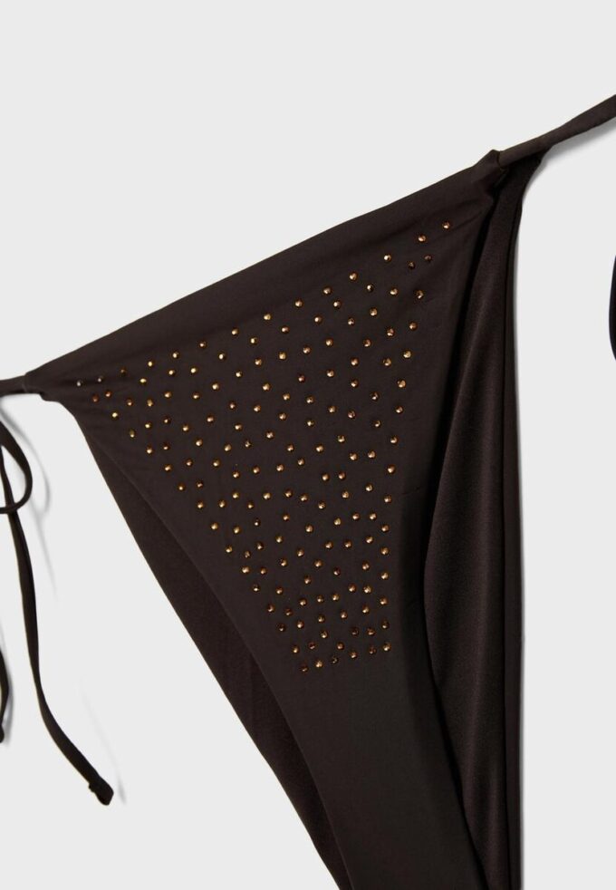 Shimmery Brazilian Bikini Bottoms