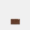 Shimmery Card Holder Purse with Zip