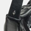 Shimmery Pleated Shoulder Bag