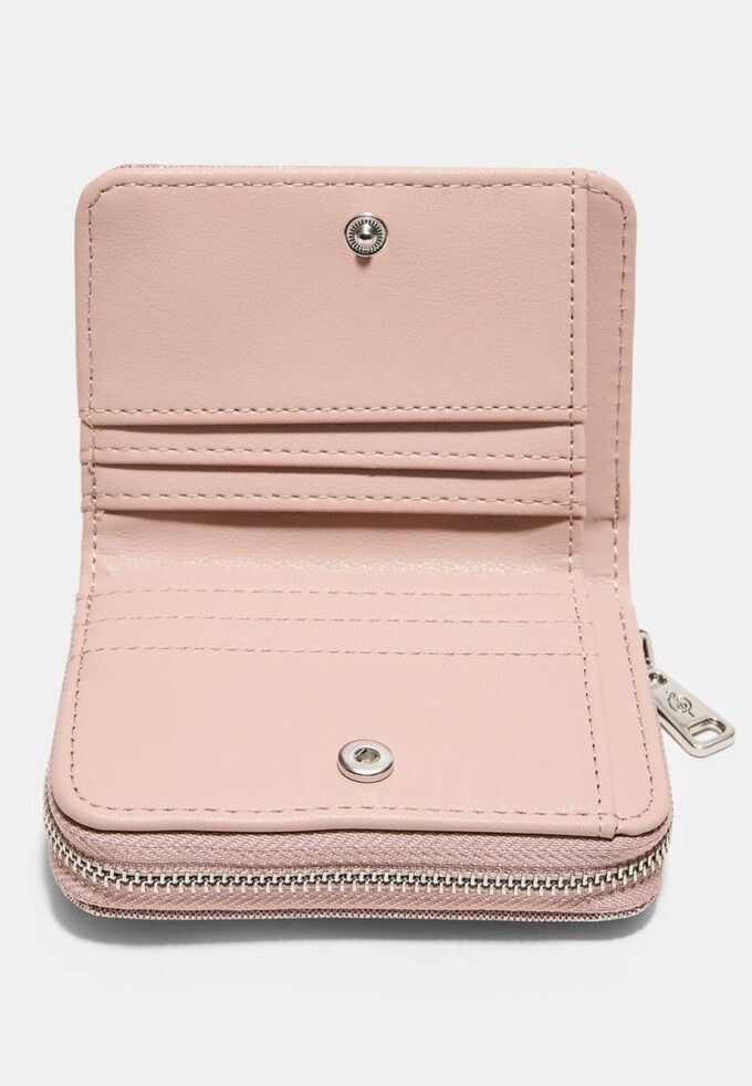 Shimmery Zip-Up Purse