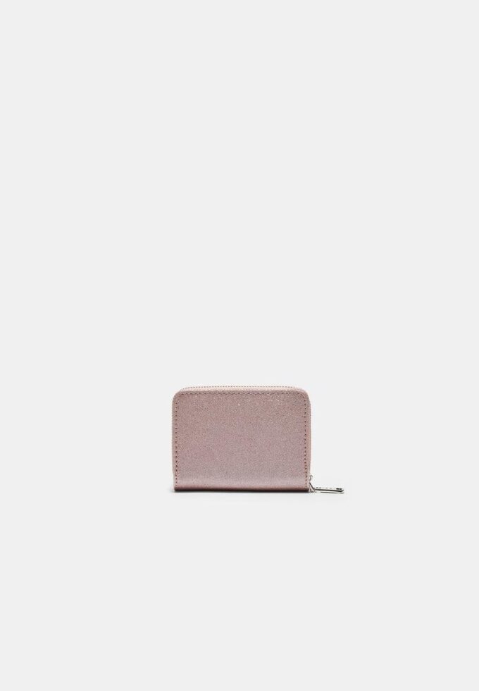 Shimmery Zip-Up Purse