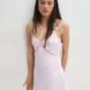 Short Asymmetric Satin Dress Short Asymmetric Satin Dress