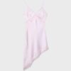 Short Asymmetric Satin Dress Short Asymmetric Satin Dress