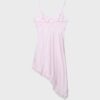 Short Asymmetric Satin Dress Short Asymmetric Satin Dress