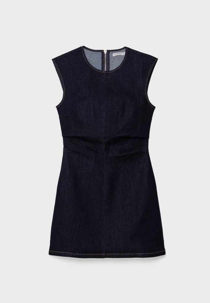 Short Denim Dress Short Denim Dress