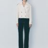 Short Double-Breasted Trench Coat Short Double-Breasted Trench Coat