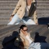 Short Double-Breasted Trench Coat Short Double-Breasted Trench Coat