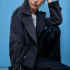 Short Double-Breasted Trench Coat Short Double-Breasted Trench Coat