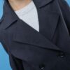 Short Double-Breasted Trench Coat Short Double-Breasted Trench Coat