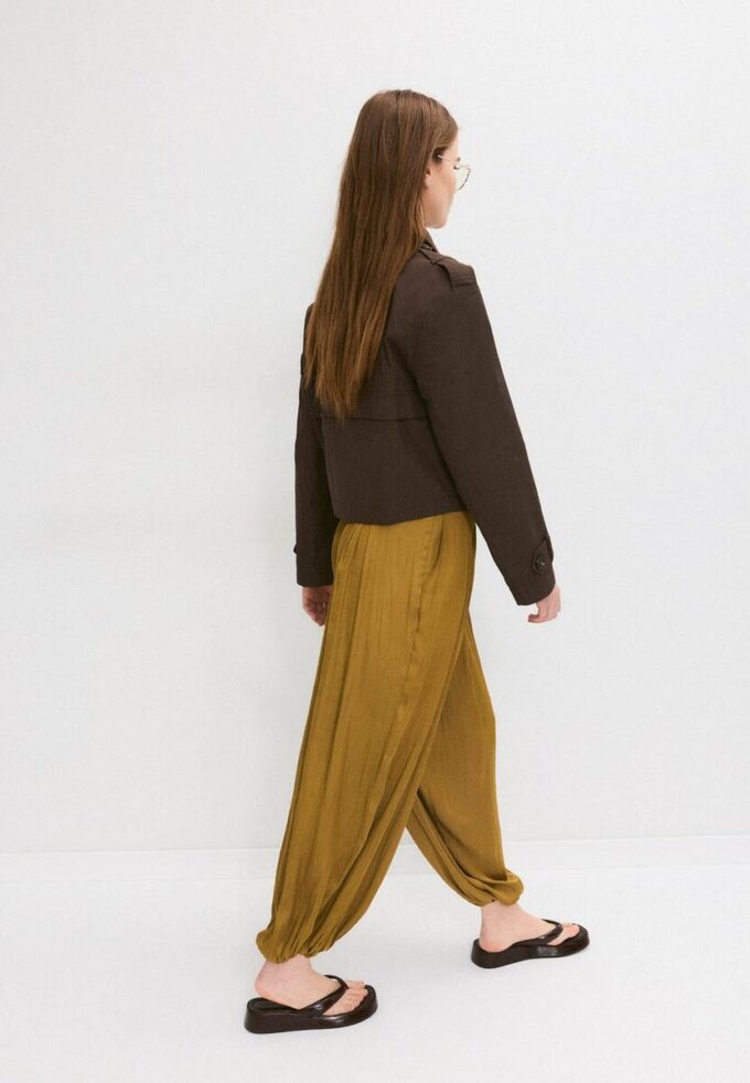 Short Double-Breasted Trench Coat Short Double-Breasted Trench Coat