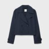 Short Double-Breasted Trench Coat Short Double-Breasted Trench Coat