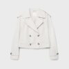 Short Double-Breasted Trench Coat Short Double-Breasted Trench Coat