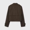 Short Double-Breasted Trench Coat Short Double-Breasted Trench Coat