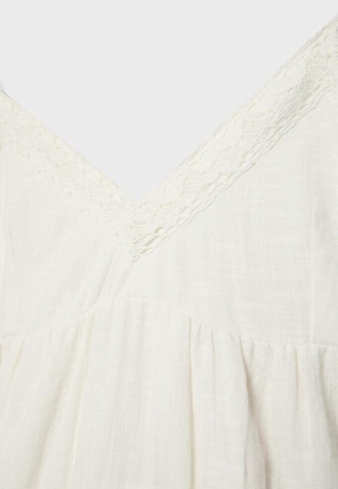 Short Dress with Lace Detail Short Dress with Lace Detail