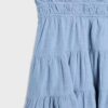 Short Flowing Dress with Tied Detail at the Back Short Flowing Dress with Tied Detail at the Back