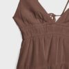 Short Flowing Dress with Tied Detail at the Back Short Flowing Dress with Tied Detail at the Back