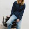 Short Flowing Trench Coat with Belt Short Flowing Trench Coat with Belt