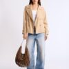 Short Flowing Trench Coat with Belt Short Flowing Trench Coat with Belt