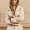 Short Flowing Trench Coat with Belt Short Flowing Trench Coat with Belt