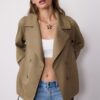 Short Flowing Trench Coat with Belt Short Flowing Trench Coat with Belt