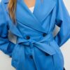 Short Flowing Trench Coat with Belt Short Flowing Trench Coat with Belt