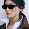 Short Flowing Trench Coat with Belt Short Flowing Trench Coat with Belt