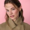 Short Flowing Trench Coat with Belt Short Flowing Trench Coat with Belt