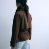 Short Flowing Trench Coat with Belt Short Flowing Trench Coat with Belt