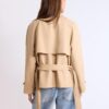 Short Flowing Trench Coat with Belt Short Flowing Trench Coat with Belt
