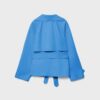 Short Flowing Trench Coat with Belt Short Flowing Trench Coat with Belt