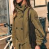 Short High Neck Trench Coat Short High Neck Trench Coat