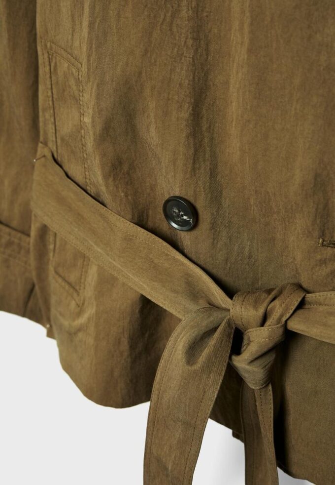 Short High Neck Trench Coat Short High Neck Trench Coat