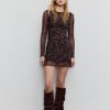 Short Printed Tulle Dress Short Printed Tulle Dress