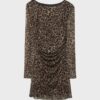 Short Printed Tulle Dress Short Printed Tulle Dress