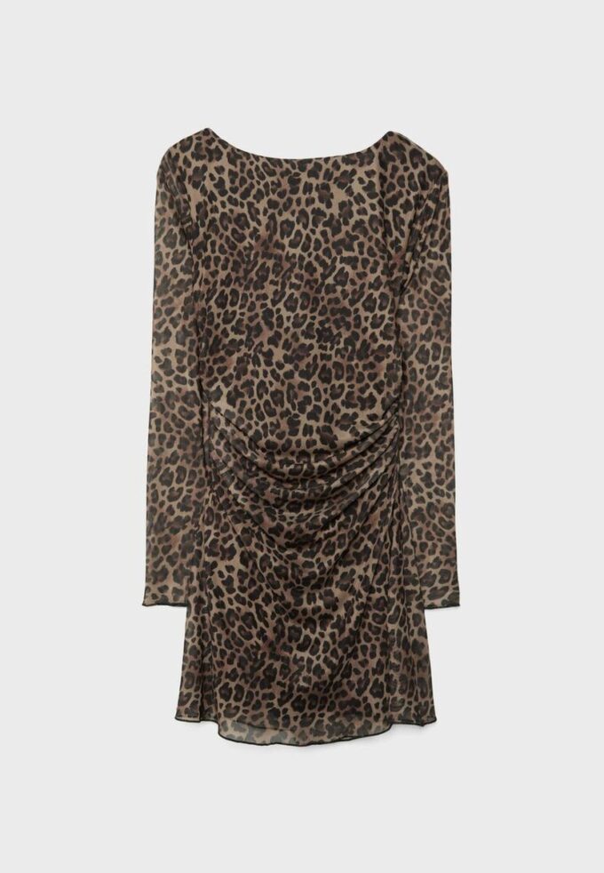 Short Printed Tulle Dress Short Printed Tulle Dress