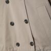Short Puff Sleeve Trench Coat with Detachable Hood Short Puff Sleeve Trench Coat with Detachable Hood